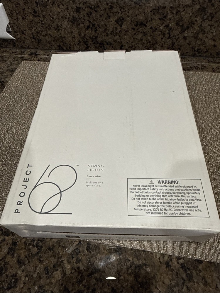 🧷 Project 62 10 counts Incandescent Outdoor/Indoor String Lantern Lights-White