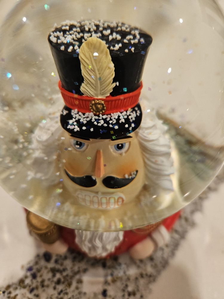 Nutcracker Snow Globe Music Box 6" x 4" - Target