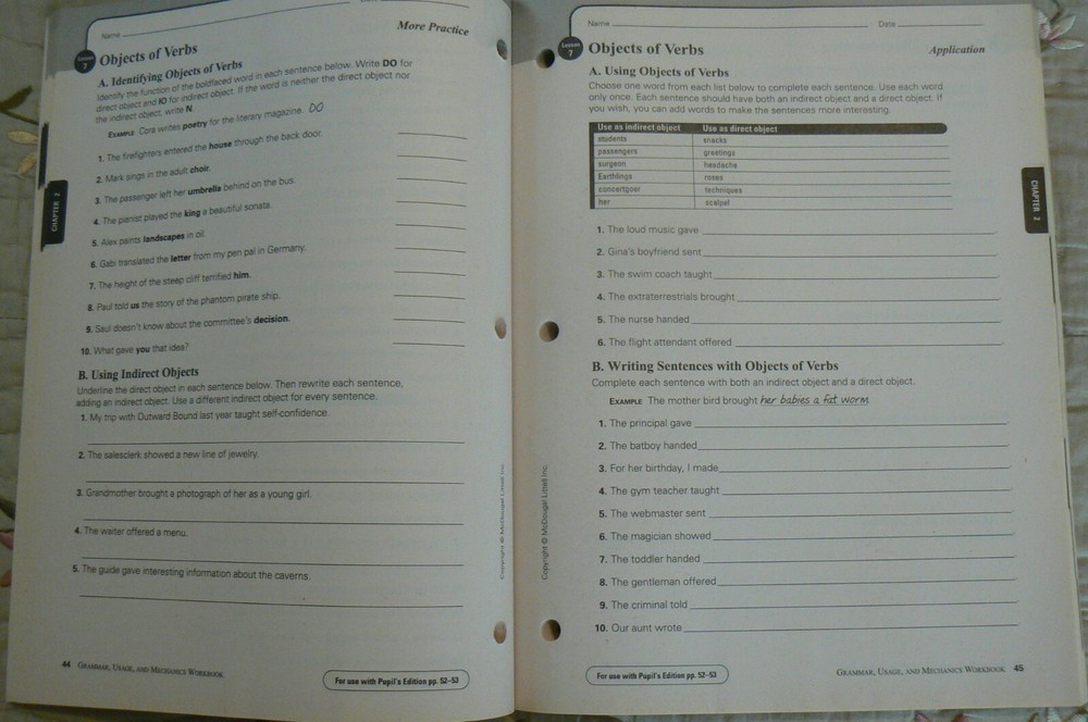 McDougal Littell LANGUAGE NETWORK, Unused Workbook gr.9/9th grammar,writing+