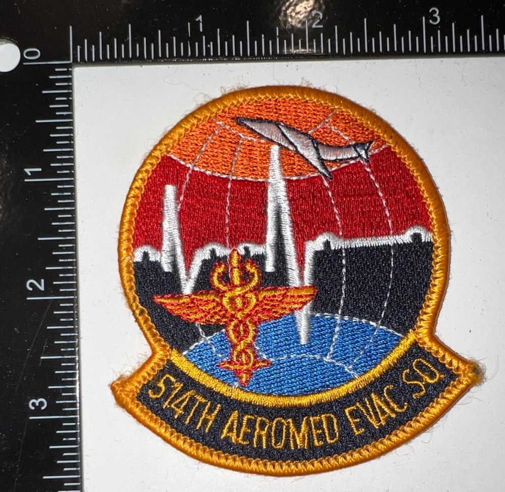Cold War USAF US Air Force 514th Aeromedical Evac Squadron Patch