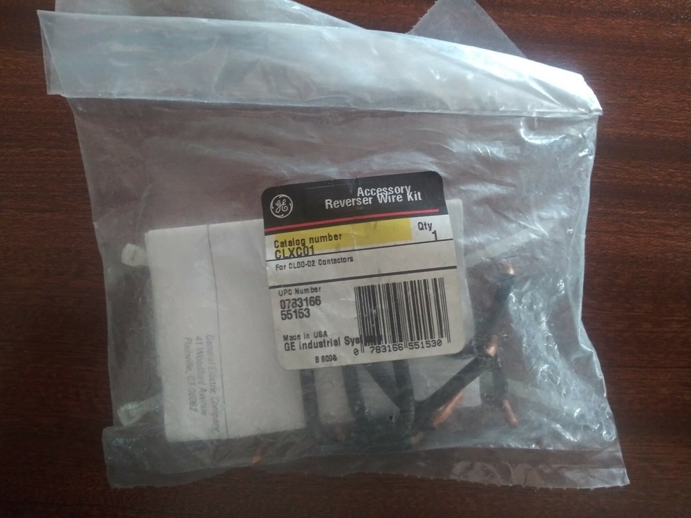 GE CLXC01 Contactor Reverser Wiring Kit