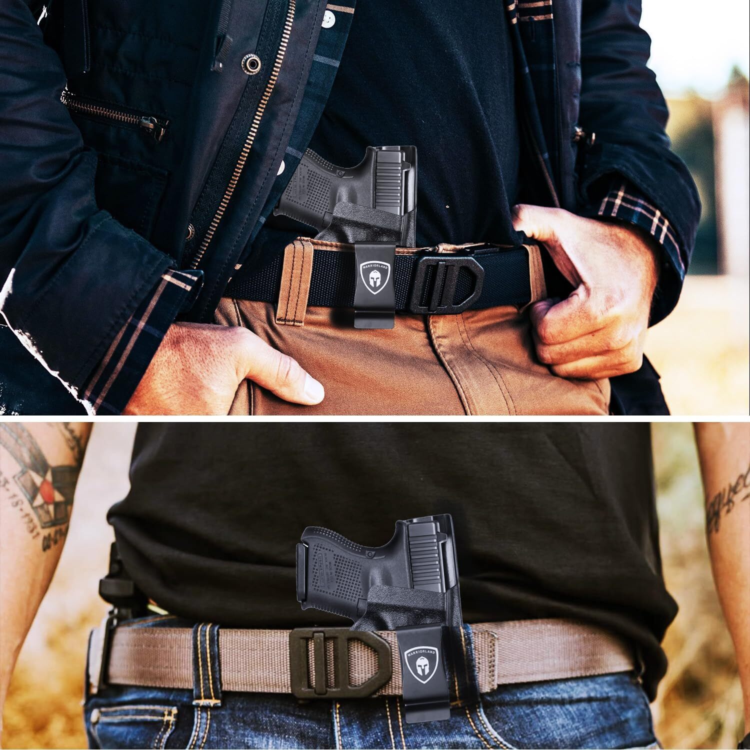 IWB Kydex Holster For Glock 26 (Gen3-5)/Glock 27/Glock 33(Gen3-4) Right Hand