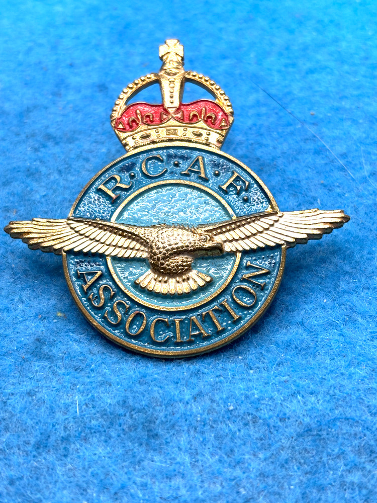 RCAF 1924-1953 Cap Badge RCAF Association Scully