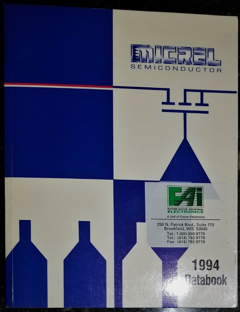 USED 1994 Micrel Semiconductor Data Book