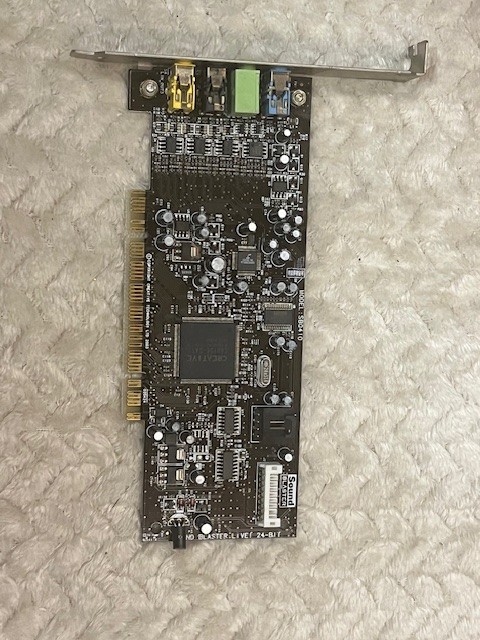 Creative Sound Blaster 24bit Soound Card