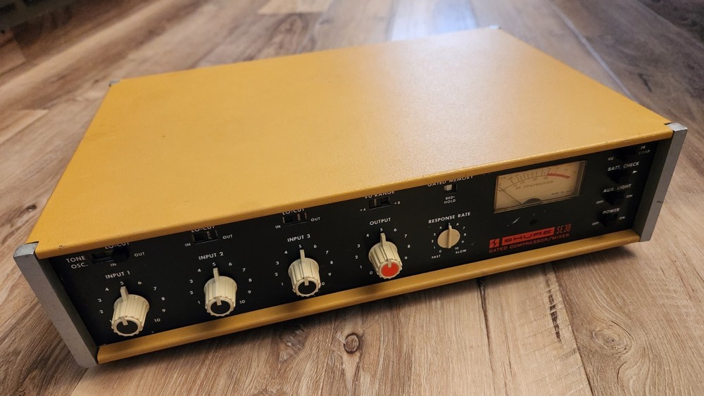 Vintage Shure SE30 Mixer and Compressor