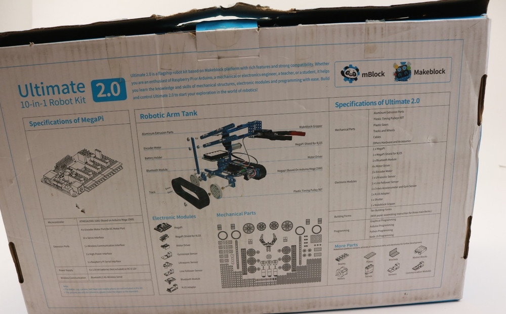 Makeblock Ultimate 2.0 Robot Kit Parts AS IS
