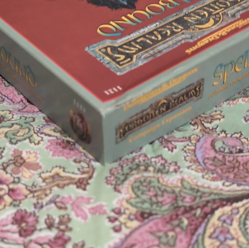 AD&D Forgotten Realms Spellbound Campaign Expansion 1121 complete