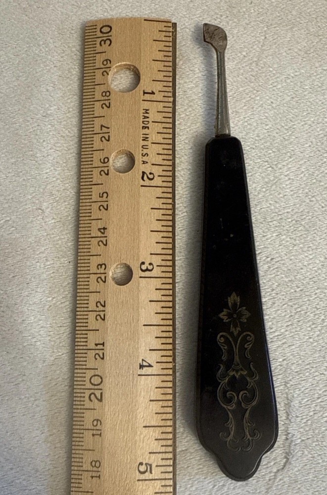 Vintage Bakelite Handle Cuticle Pusher Tool