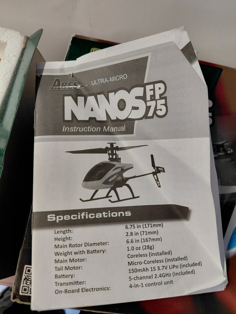 Ares Nonos fp 75 Helicopter