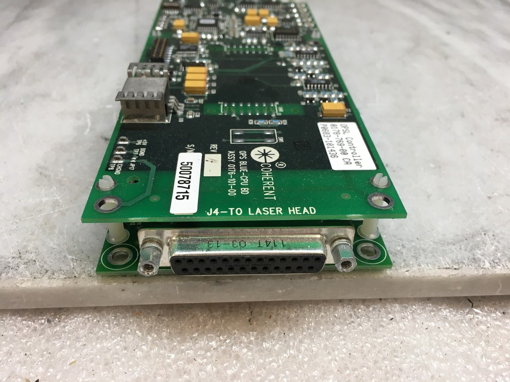 Coherent OPSL Controller OPS Blue-CPU BD with Coherent OPS Power Supply Board