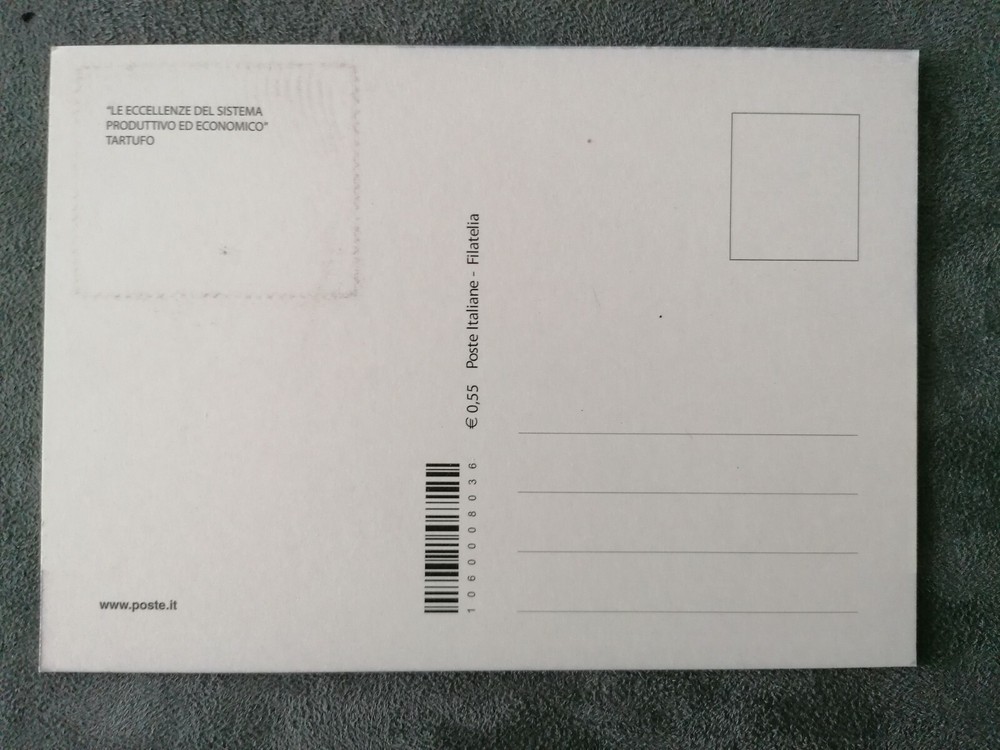 REPUBLIC POSTCARD FDC TRUFFLE 2015