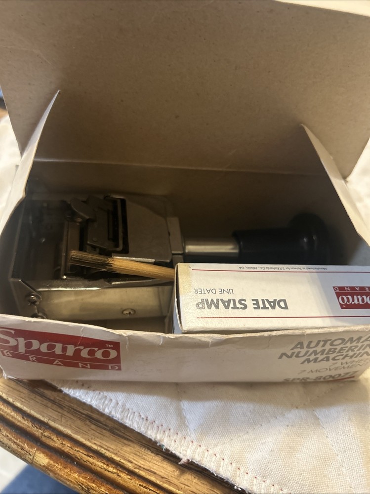 Sparco Automatic Numbering Machine SPR80057 5 Wheel 7 Movement