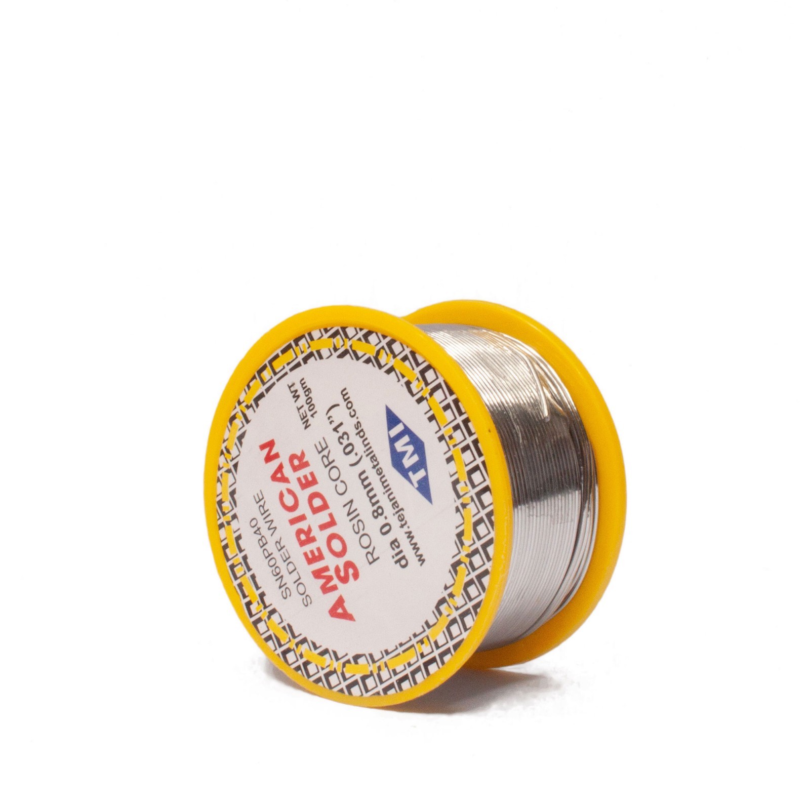 60/40 Tin/Lead Flux 2.0% 0.8mm rosin flux solder wire Roll (100 gms)