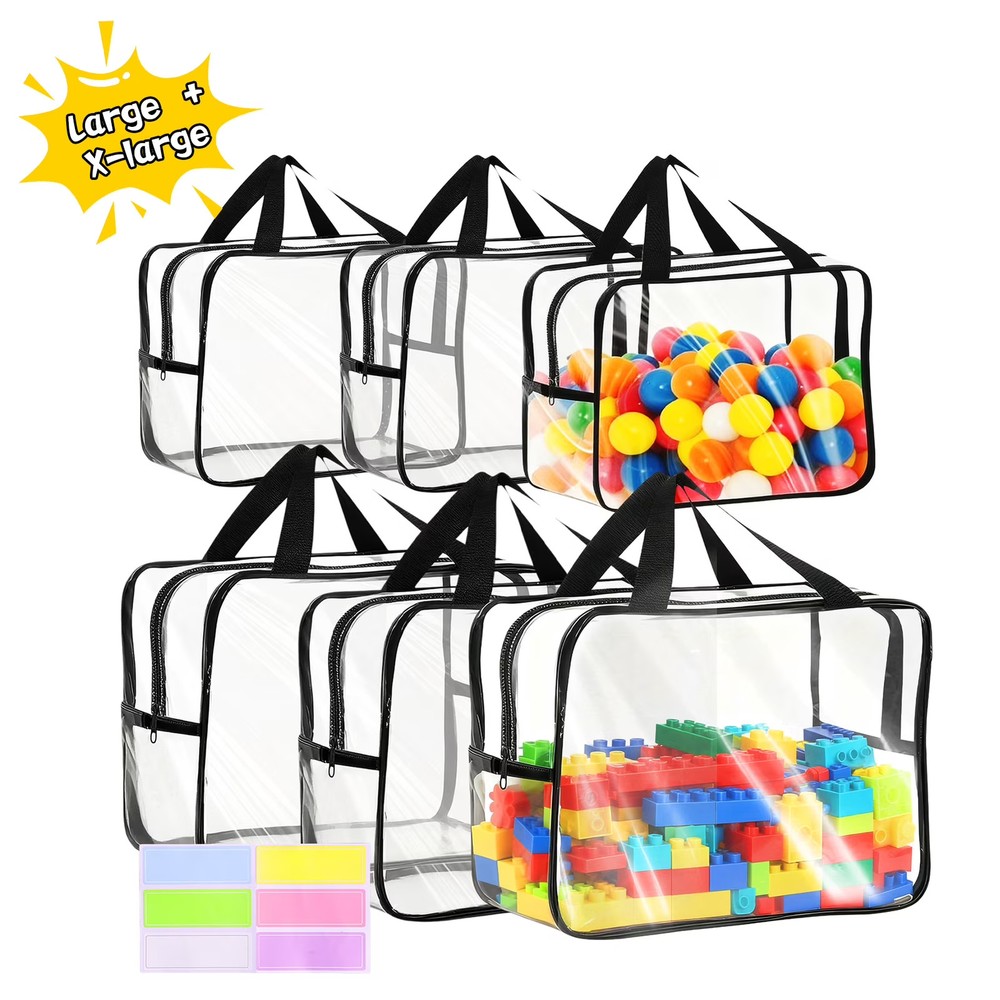 Sterilite Large Storage Bin Clear Plastic Container Latch Lid