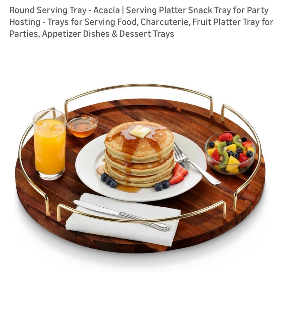 Acadia Wood Serving Tray