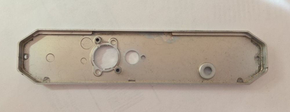 Pentax K1000 camera bottom base plate for 3rd Generation, Plastic China Version