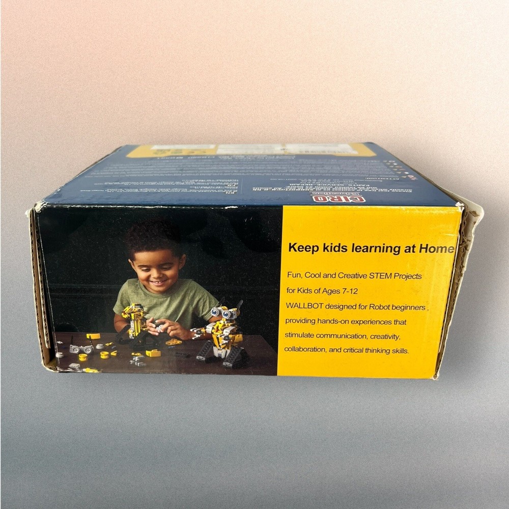 Wallbot STEM App/Remote Controlled Robot Kit Ages 7-12 NEW, Sealed