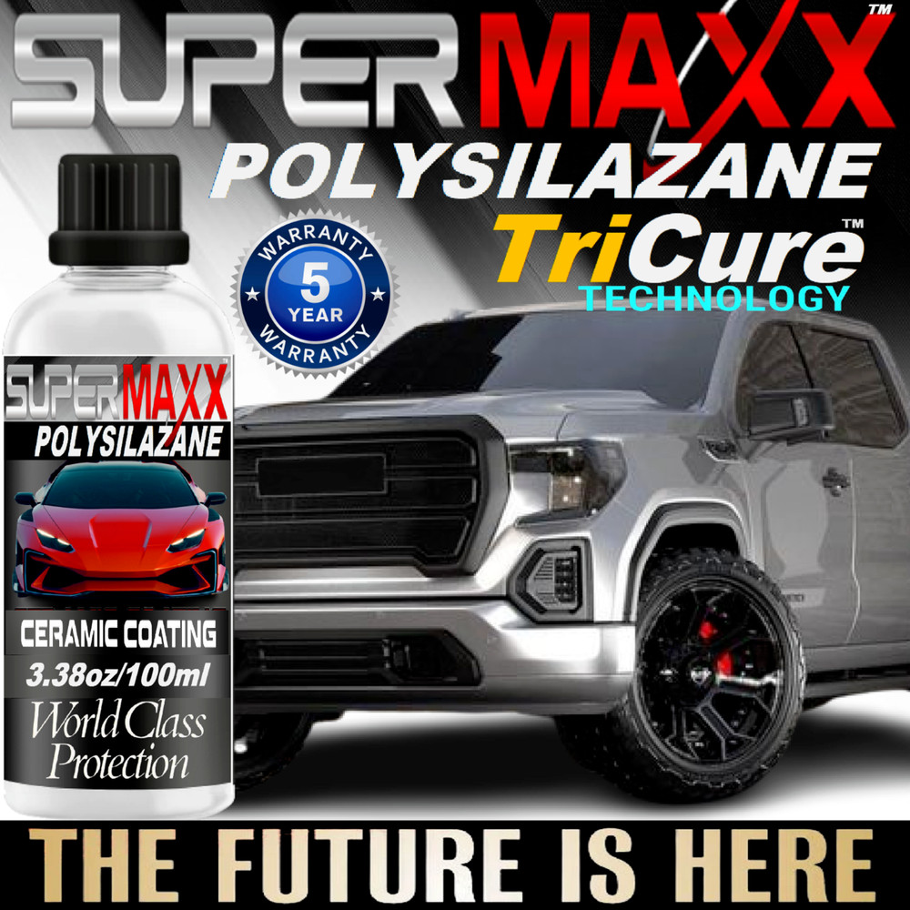 CERAMIC CAR COATING PRO GRADE "HIGH STRENGTH POLYSILAZANE PAINT PROTECTION GLOSS