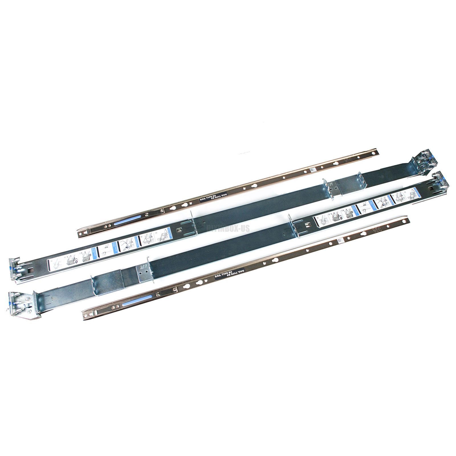 Dell H872R PowerEdge R510 R520 R720 R730 R730xd R540 R740 R740xd Static Rail Kit