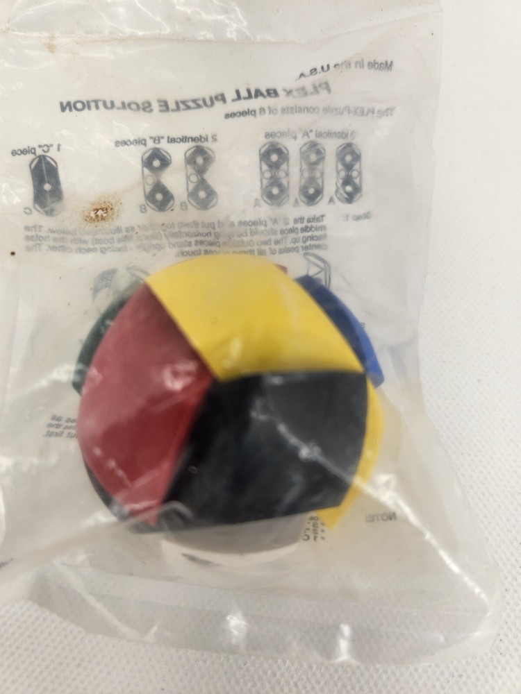 Plex Ball Puzzle Solution Game Brain Teaser Puzzle Test Skill Company Logo