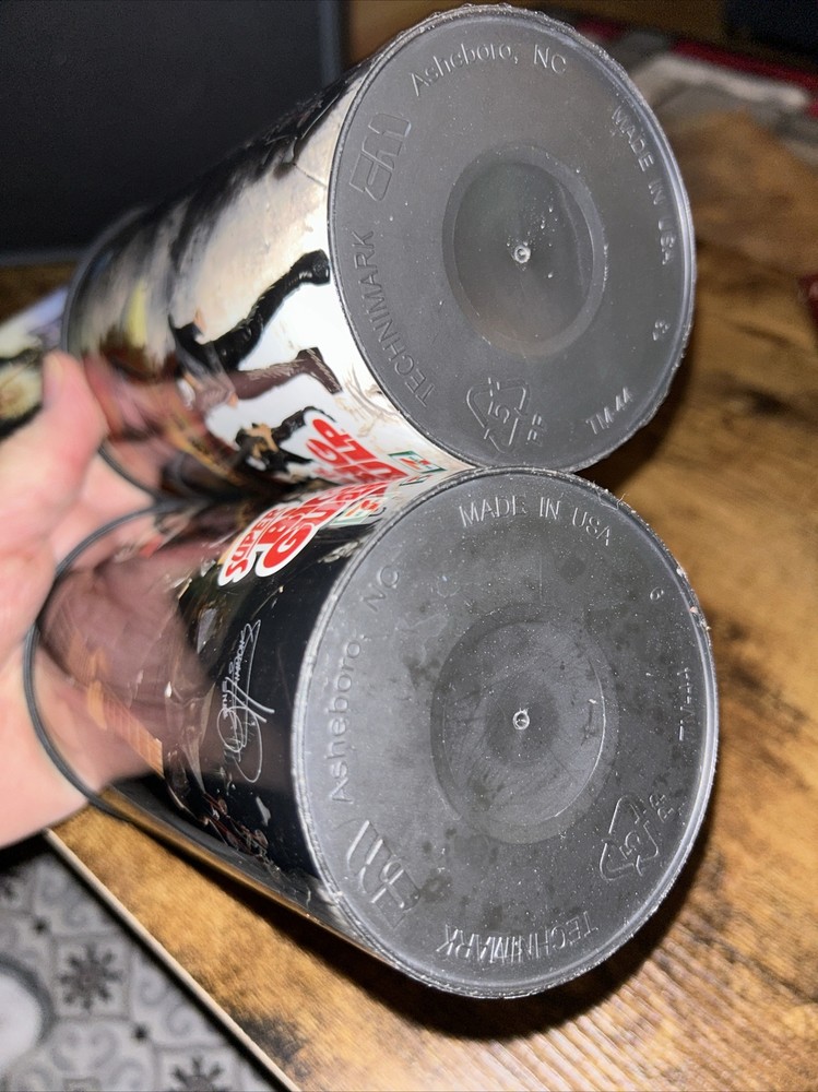 KISS Gene Simmons 7-11 Dr Pepper Super Big Gulp Collectors Set Of 2 Cups 2010