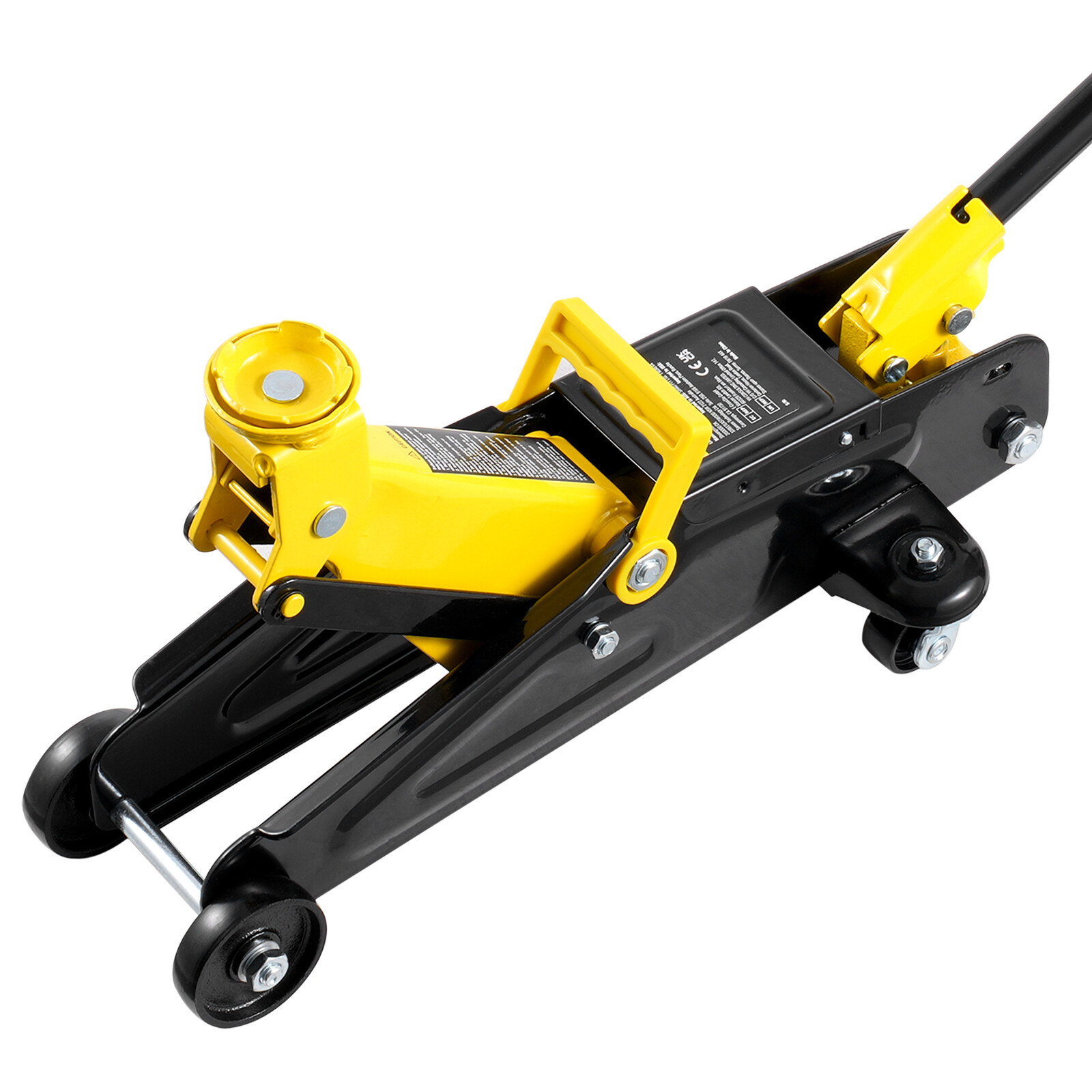 VEVOR Low Profile Floor Jack 2 Ton Heavy Duty Single Piston Hydraulic Pump