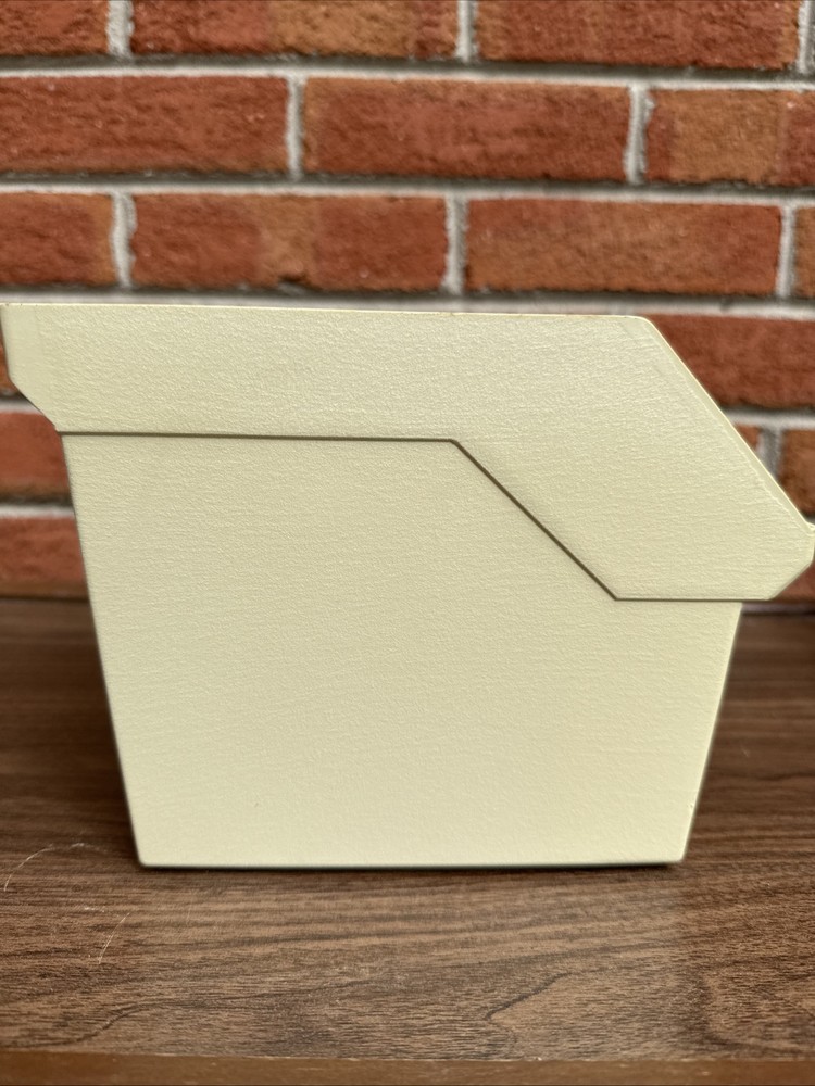 Vintage Memorex 5 1/4" Floppy Disk Storage Unit -