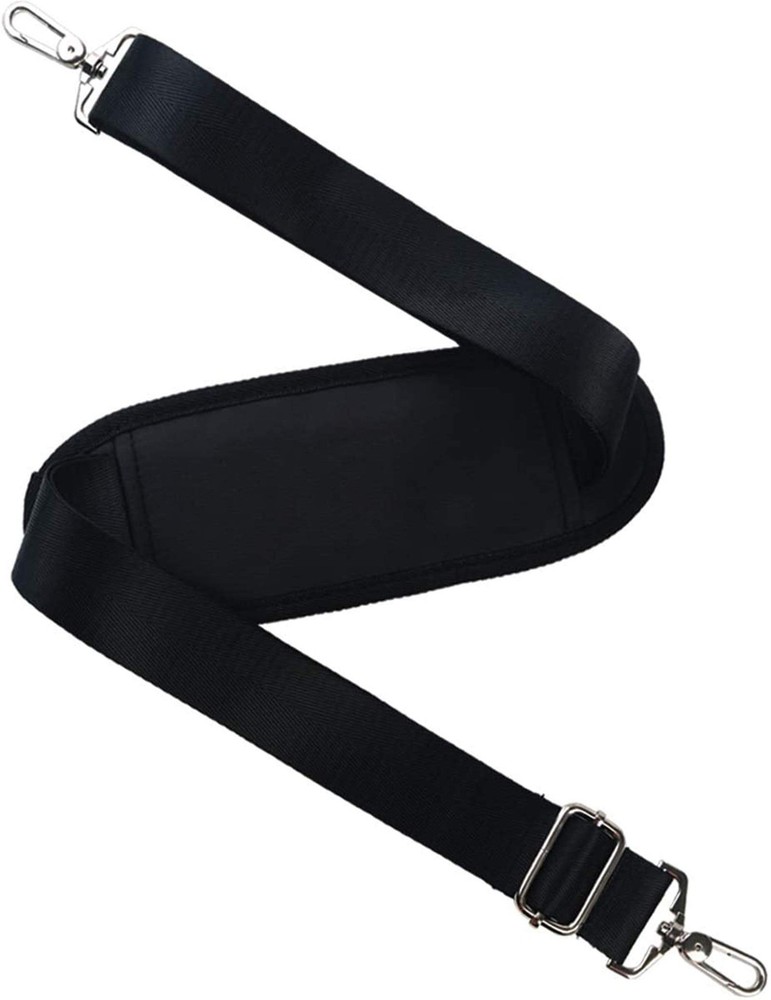 BOMKEE 59" Briefcase Shoulder Strap Universal Replacement 59 Inch, Black