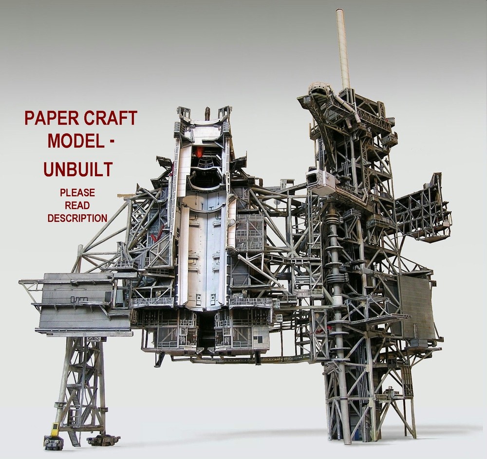 Space Shuttle Launch Complex 39A Model for Airfix/Revell /Boosters 144 PLS.READ!