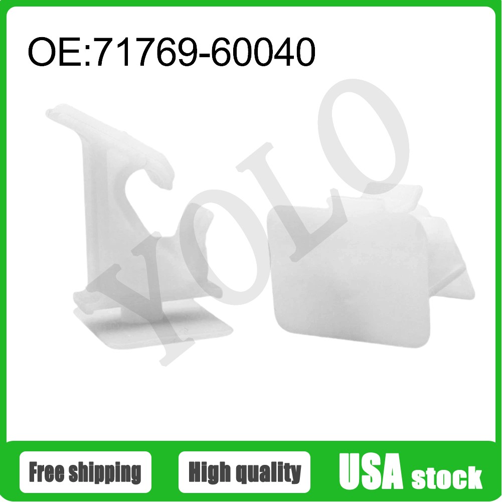 Front Seat Back Panel Clips Pair 2pcs for Prado GX400 GX460 71769 60040 US STOCK