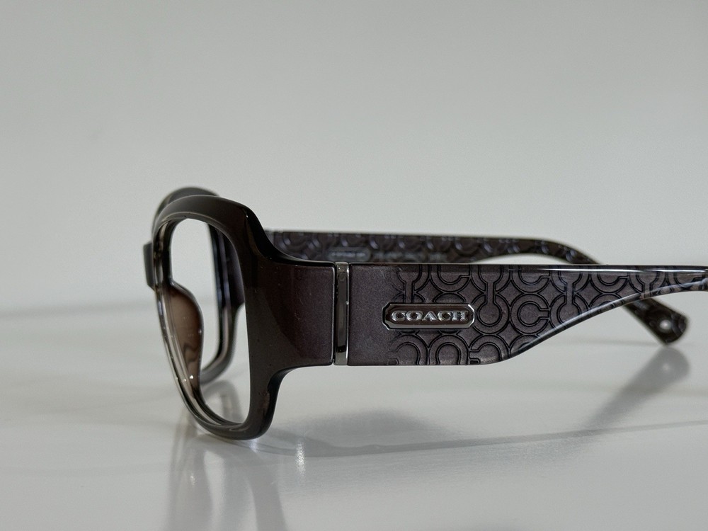 Coach DELANEY S627 Square Gray Sunglasses Frame Only