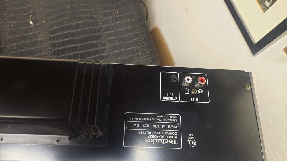 Technics Compact Disc Changer Sl-pd827 (Works)