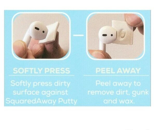 SquaredAway Earbud Cleaning Putty 12PACK