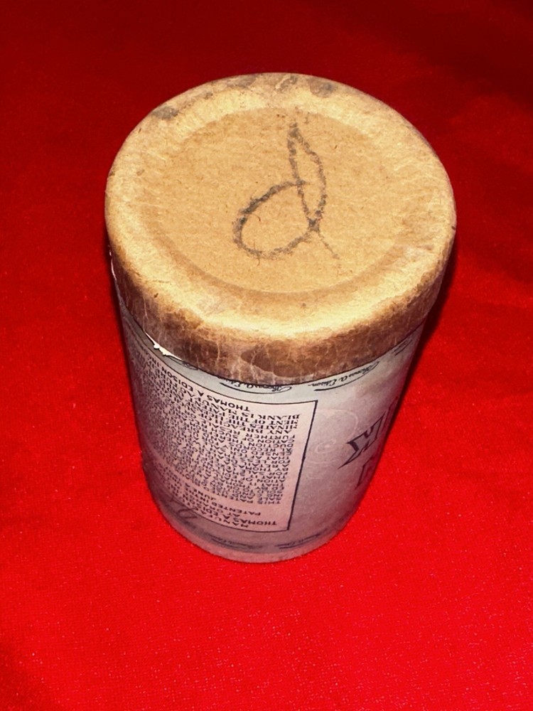 Edison Cylinder Record Brown Blank Shaved Wax Record Blank Original