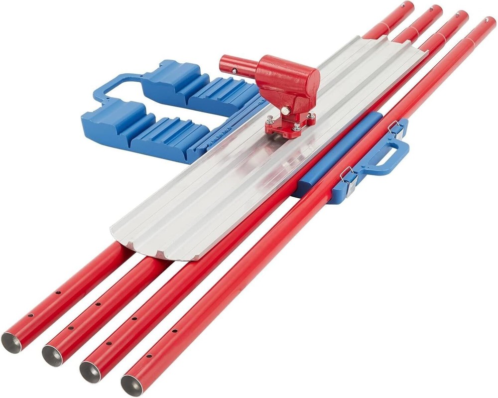 36 inch Bull Concrete Float Concrete Tool Trowel Float with 4 Handle Round End
