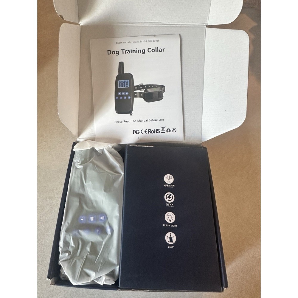 DEEHIX Dog Training Collar - Collar And Remote, 4 Modes