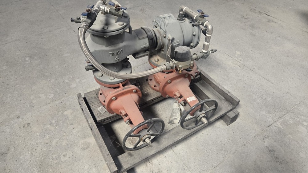 FEBCO MasterSeries LF876V 4″ Double Check Detector Backflow – New - Fire Supply