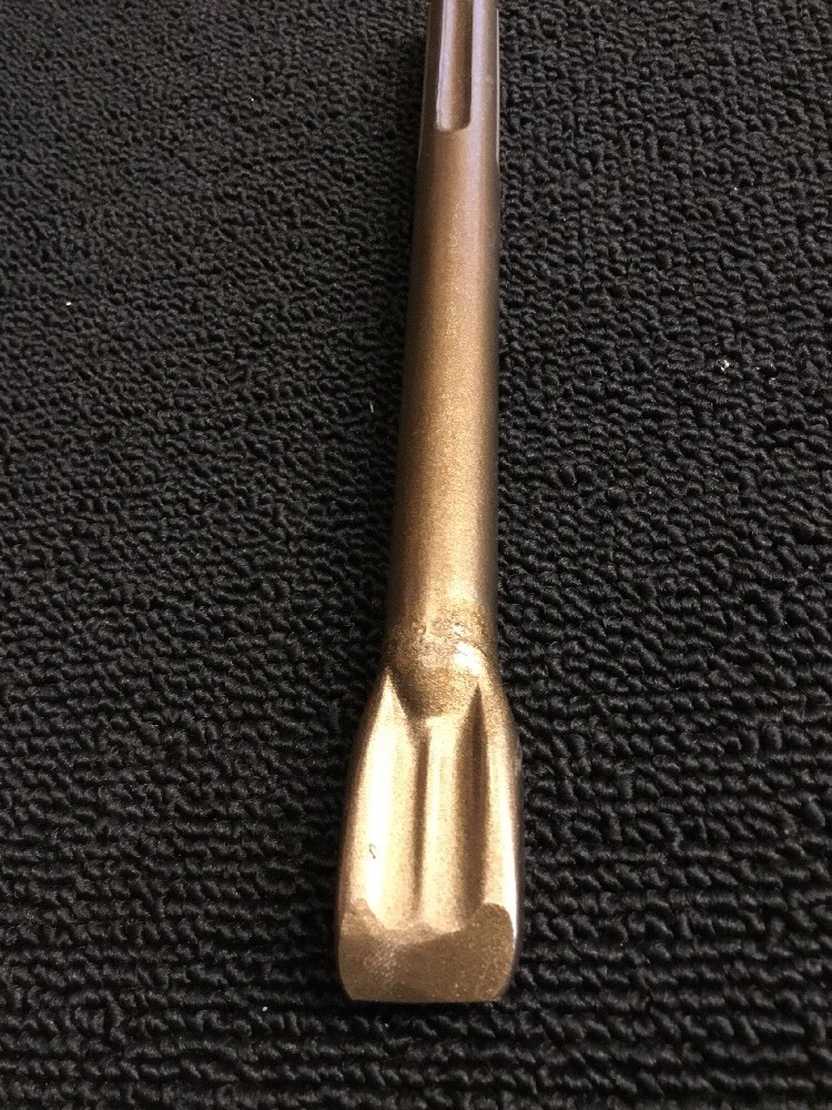HILTI CHISEL FLAT SDS MAX 1" X 9" PREOWNED, FREE HAT, FAST SHIP
