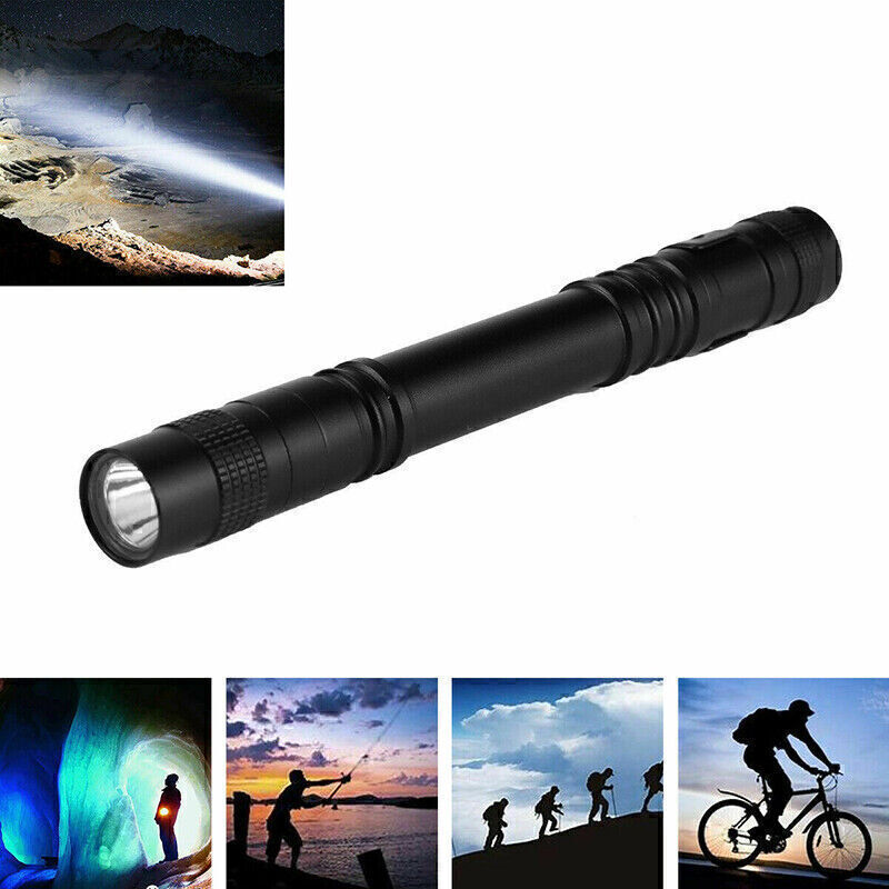 Portable Tactical Flashlight Mini Super Bright Penlight Small LED Torch Light US