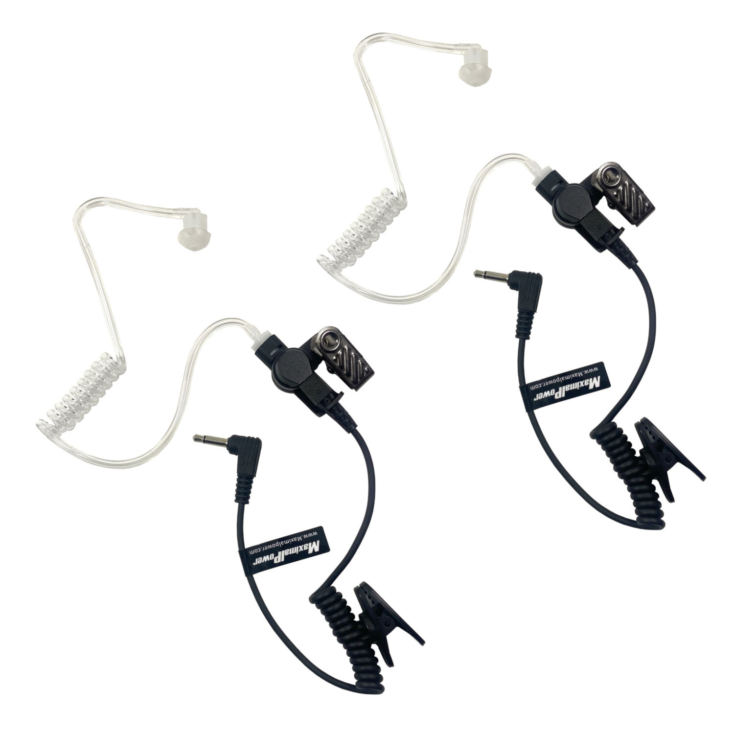 3.5mm Police Acoustic Tube Listen Only Headset Earpiece for Motorola Speaker Mic