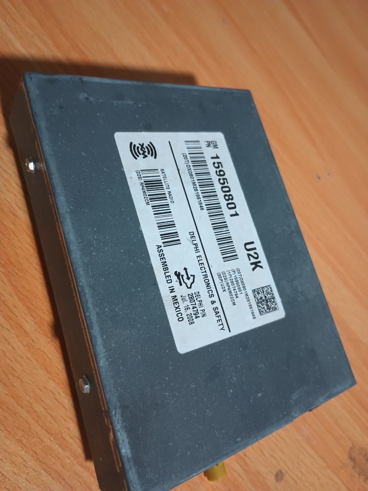 Audio Radio Satellite Receiver Module 15950801