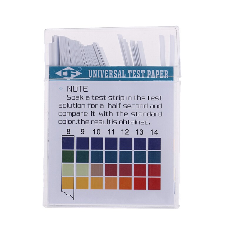 2 Boxes pH Test Strips Universal pH 0-14 Test Strip Alkaline Acid Indicator Tool