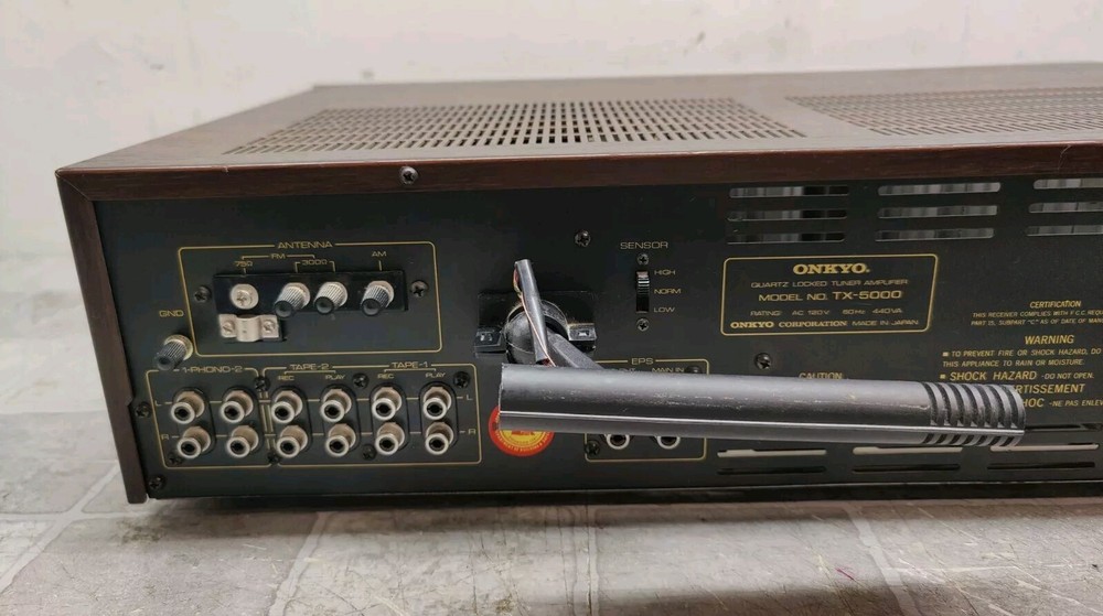 Onkyo TX-5000 Quartz Locked Tuner Amplifier READ