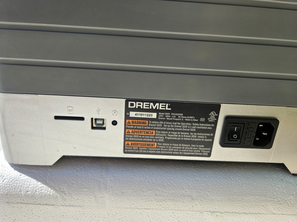 Dremel 3D20 3D Printer Dremel Idea Builder