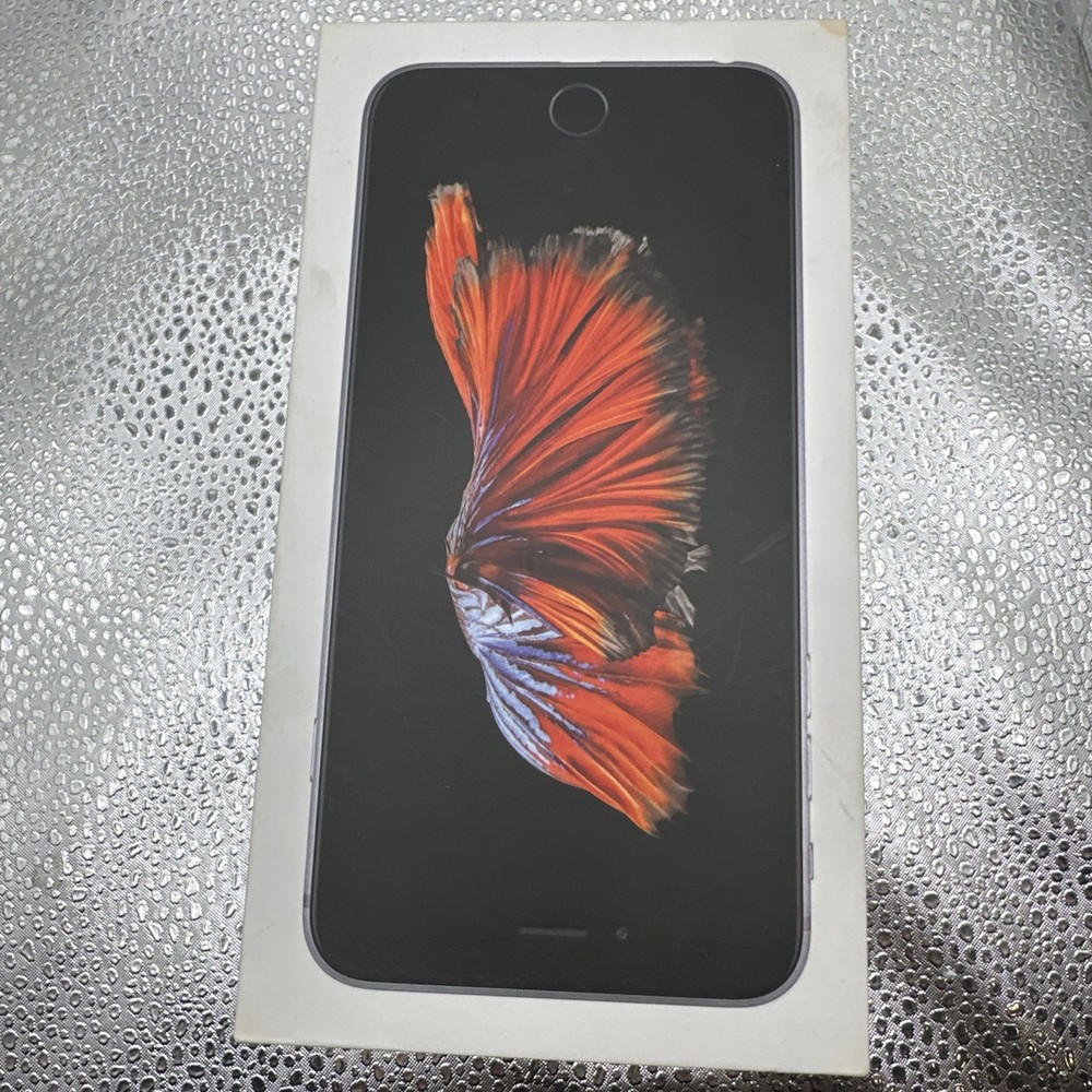 *BOX ONLY* APPLE iPhone 6S Space Gray 32GB ~ Original Empty Box W/ Insert Papers