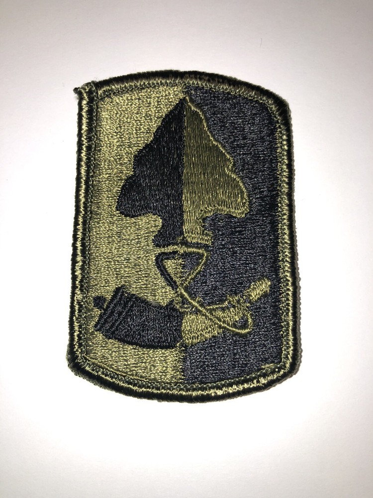 187th Infantry Brigade Subdued U.S. Army Shoulder Patch Insignia