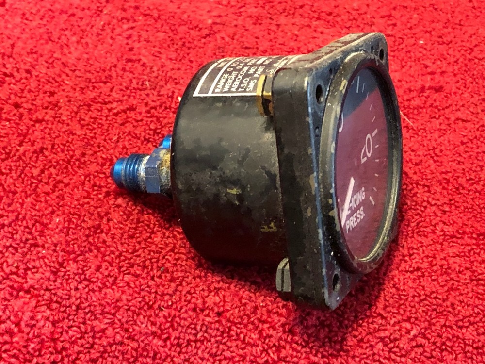 SMS INSTRUMENTS 2 1/4" DE-ICING PRESSURE INDICATOR P/N 401-2-0001-1