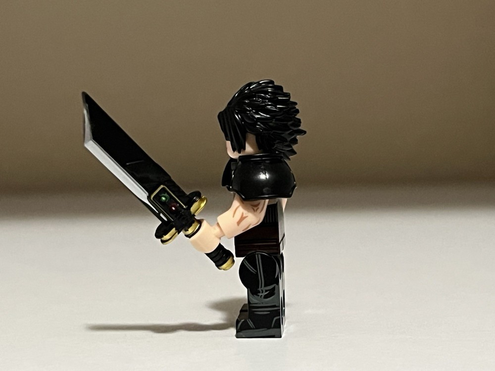 FF7 Zack Fair Minifigure Custom