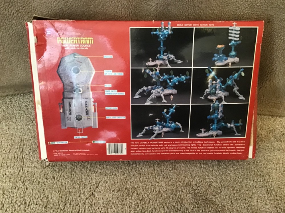 CAPSELA POWERTRAM 375 & 400 PARTIAL SETS WITH BOXES